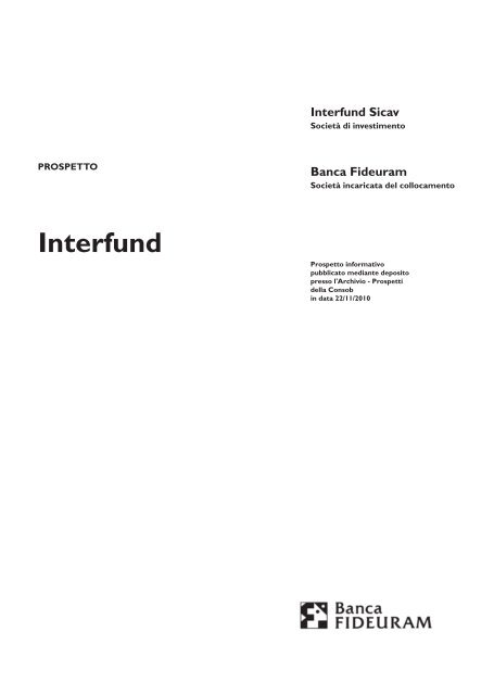 Interfund - Fideuram Vita