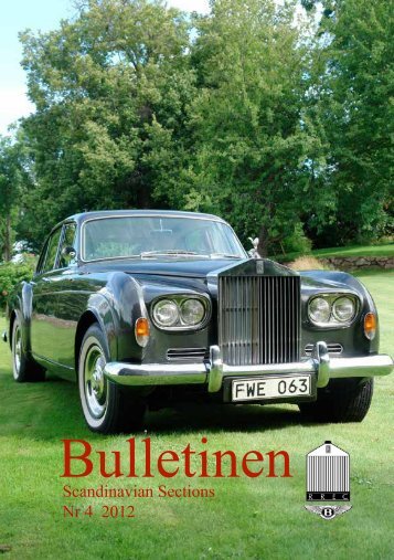 Nr 4 - Rolls-Royce EnthusiastsÂ´Club