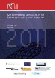 programme booklet - Department of Materials Science and ...