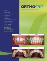 Ortho-Tain Main Catalog - ProSites