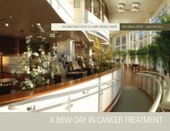 A NEW DAY IN CANCER TREATMENT - St. Joseph Medical Center