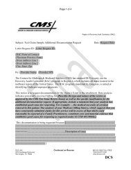 Sample Additional Documentation Request (ADR) Letter