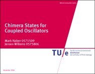 Chimera States for Coupled Oscillators