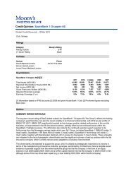 Credit Opinion: SpareBank 1 Gruppen AS - Investor Relations - IR ...