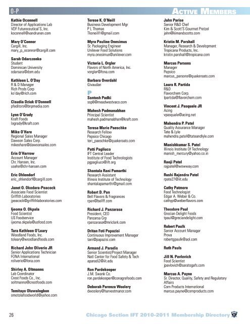 2010-2011 Membership Directory - CSIFT