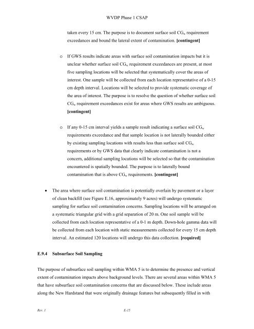 Conceptual Site Model - Argonne National Laboratory