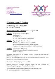 zum detaillierten Programm - Klinefelter-Syndrom Selbsthilfegruppe