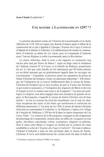 une bastide à lacommande en 1297 1 - Site la Commune d'Aubertin