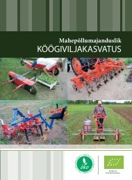 MahepÃµllumajanduslik kÃ¶Ã¶giviljakasvatus