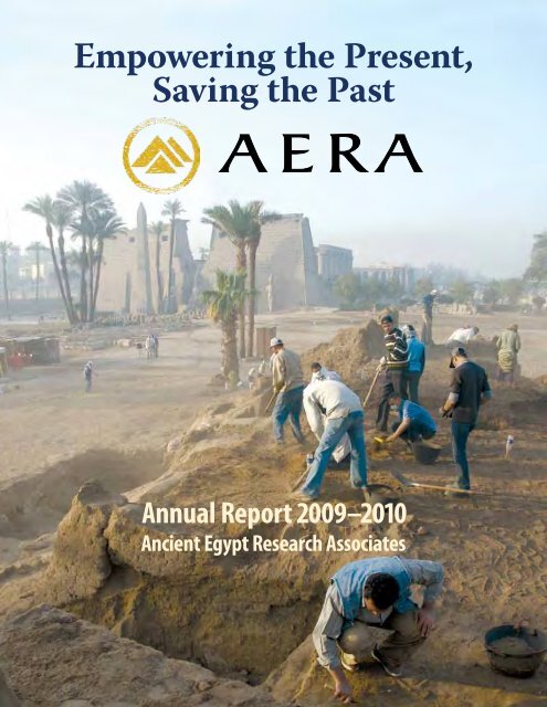 Download a PDF of our 2010 Annual Report - Ancient Egypt ...