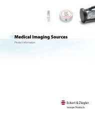 Medical Imaging Sources - Eckert & Ziegler Strahlen