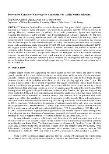 ferrous oxidation catalyzed by oxy-nitrogen species (nox)