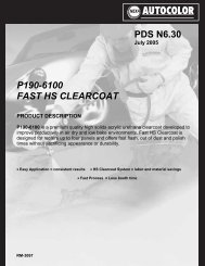 PDS N6.30 P190-6100 FAST HS CLEARCOAT - BAPS