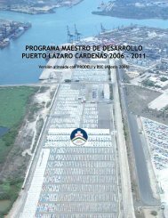 programa maestro de desarrollo puerto lÃ¡zaro cÃ¡rdenas 2006 â 2011