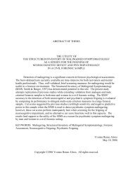 abstract of thesis the utility of the structured inventory of malingered ...