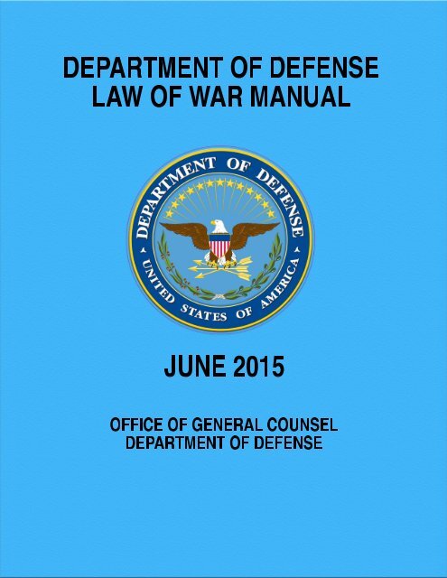 Law-of-War-Manual-June-2015