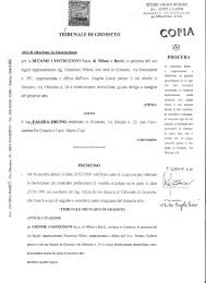 Atto di citazione in riassunzione dell'avv. Angela Casini - Bruno Falzea