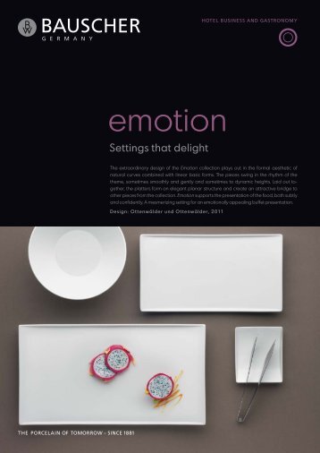 emotion II (PDF,1080KB) - Bauscher