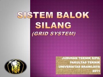 balok silang - Universitas Brawijaya