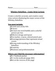 Whiskey Rebellion â Comic Strip Car