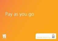 Pay as you go - EDF Energy