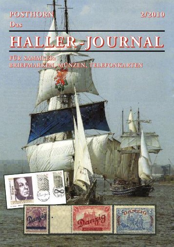 HALLER -JOURNAL - Briefmarken HALLER