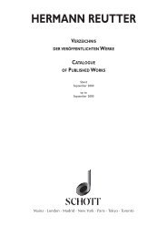 121/2000 Reutter WV - Schott Music
