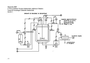 MaturitÃ  2005 2Â° Prova Istituto Tecnico Industriale, indirizzo Chimico ...