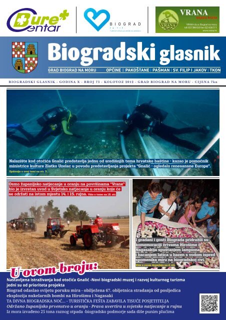 Biogradski glasnik - broj 73 - Grad Biograd na Moru