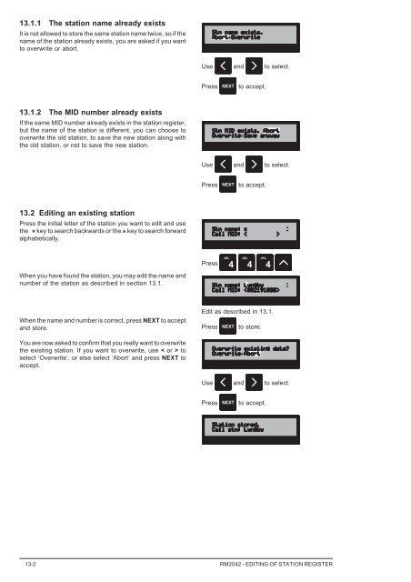 operator manual vhf dsc rm2042 sailor compact 2000 ... - Polaris-as.dk