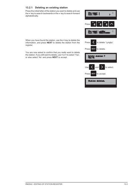 operator manual vhf dsc rm2042 sailor compact 2000 ... - Polaris-as.dk