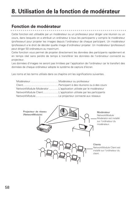 TÃ©lÃ©charger le manuel d'utilisation Sanyo PLC-XU110 - Lampe ...