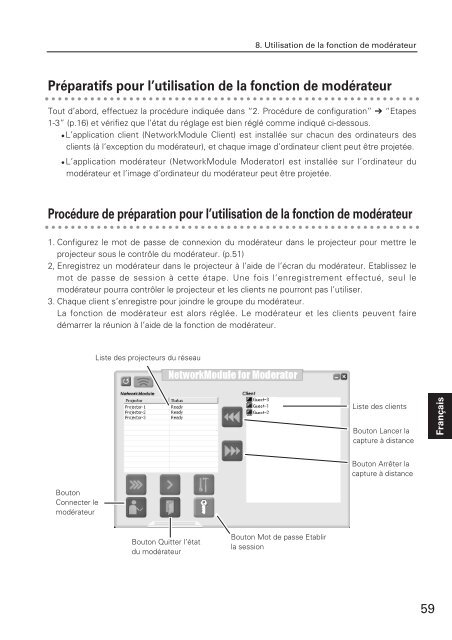 TÃ©lÃ©charger le manuel d'utilisation Sanyo PLC-XU110 - Lampe ...