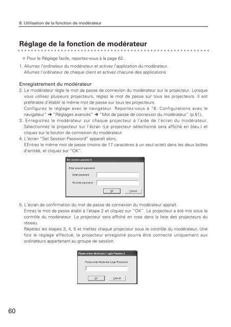 TÃ©lÃ©charger le manuel d'utilisation Sanyo PLC-XU110 - Lampe ...