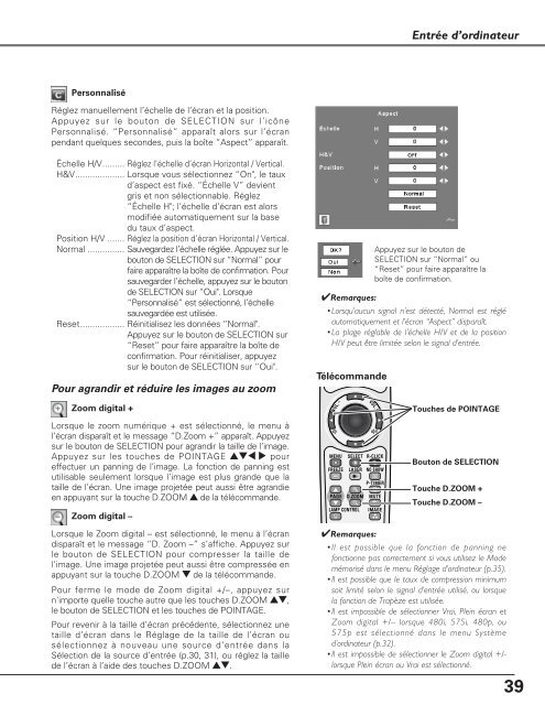 TÃ©lÃ©charger le manuel d'utilisation Sanyo PLC-XU110 - Lampe ...