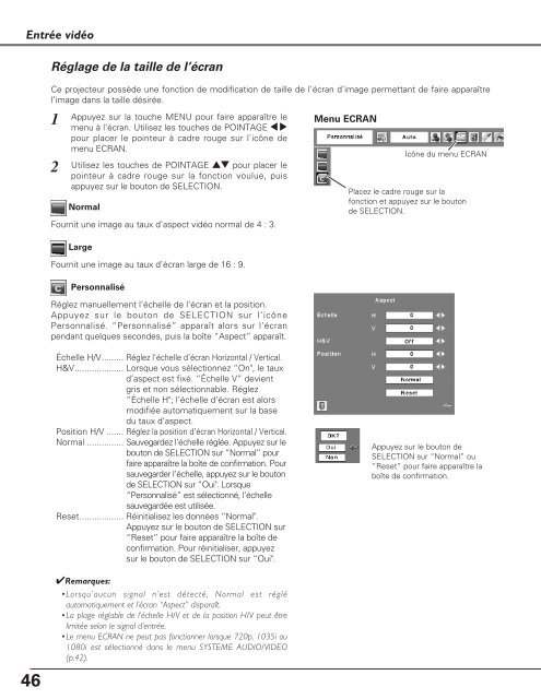 TÃ©lÃ©charger le manuel d'utilisation Sanyo PLC-XU110 - Lampe ...