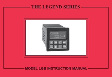 LGB Manual 864KB - Red Lion Controls