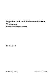 Digitaltechnik und Rechnerarchitektur Vorlesung