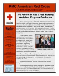 KMC American Red Cross - KMC Red Cross