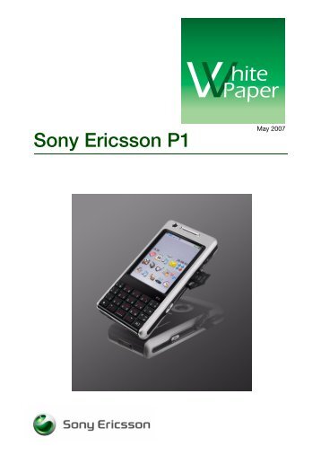 Sony Ericsson P1 - dir