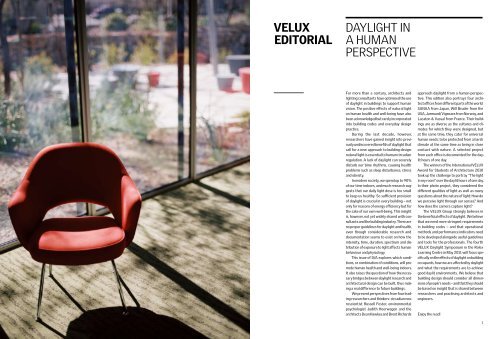 Download as PDF - Daylight & Architecture - Magazine by | VELUX
