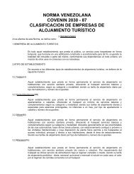 norma venezolana covenin 2030 - 87 clasificacion de ... - Cortulara