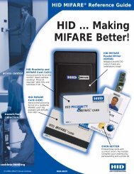 HID ... Making MIFARE Better! - Radiotrans