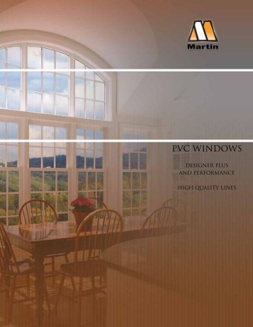 Performance PVC Windows