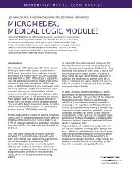 Medical Logic Modules White Paper [PDF} - IDS-Healthcare