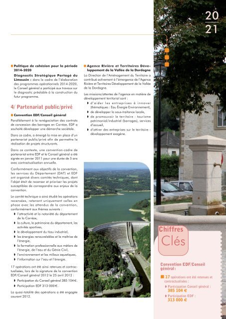 Rapport d'activitÃ©s du Conseil gÃ©nÃ©ral de la CorrÃ¨ze 2012