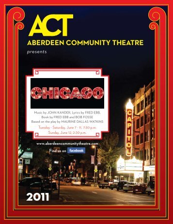 Program - Aberdeen Community Theatre