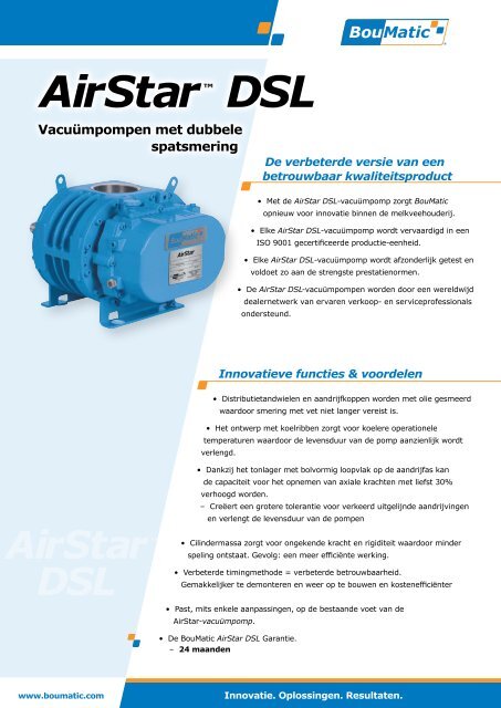 AirStarâ¢ DSL - BouMatic