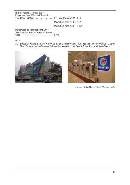 LIPPO-MAPLETREE - Lippo Malls Indonesia Retail Trust - Investor ...