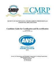 Candidate Guide for Certification and Re-certification - Society for ...